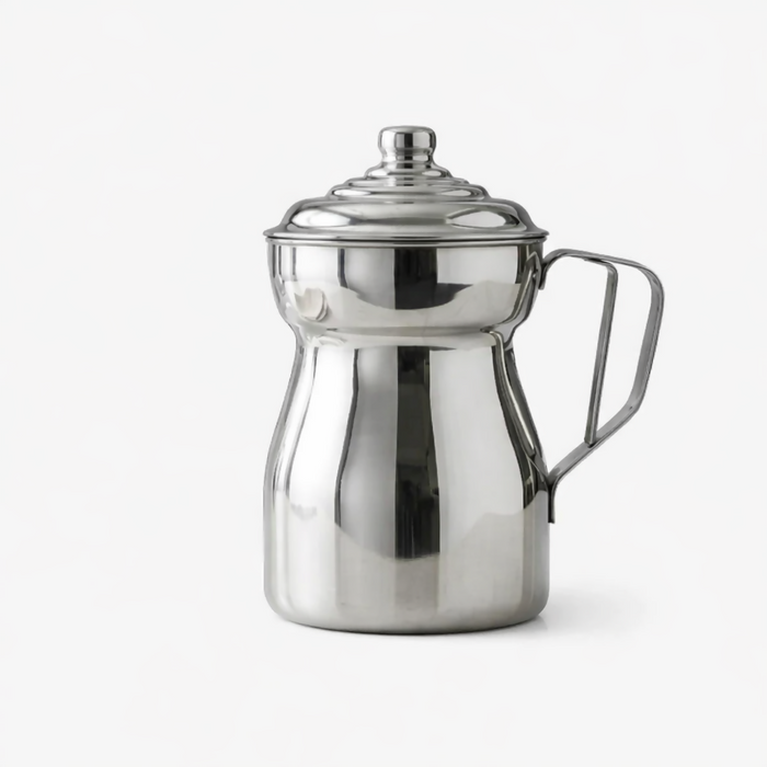 OLLETA JARRA HERVIDOR LECHE CAFÉ ACERO QUIRÚRGICO T304 400ML