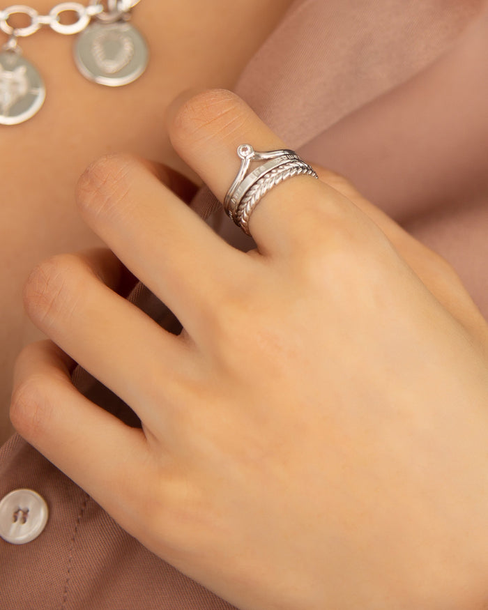 "One of a Kind" Stacking Ring