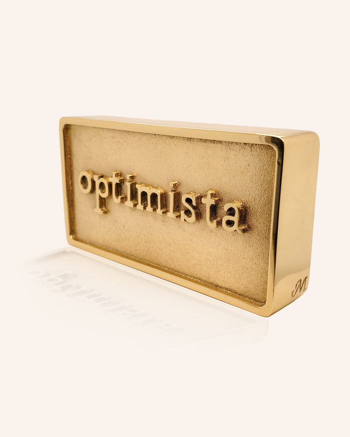 Optimista/Pessimista Table Charm