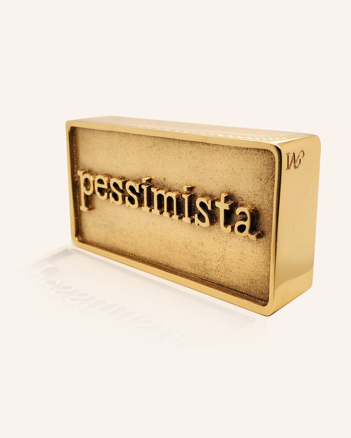 Optimista/Pessimista Table Charm