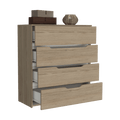 ORGANIZADOR ZORY, BEIGE Y BLANCO, CON CUATRO CAJONES