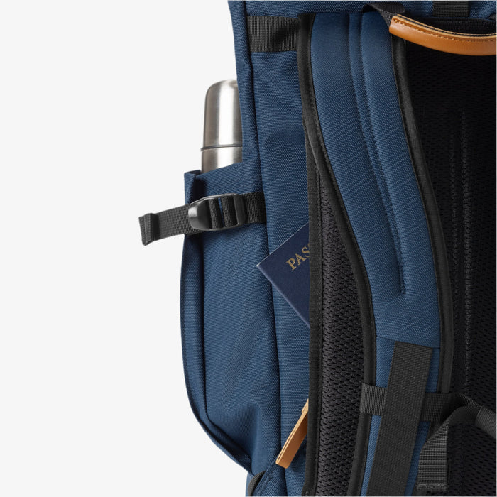 Blue Rolltop Travel Pack