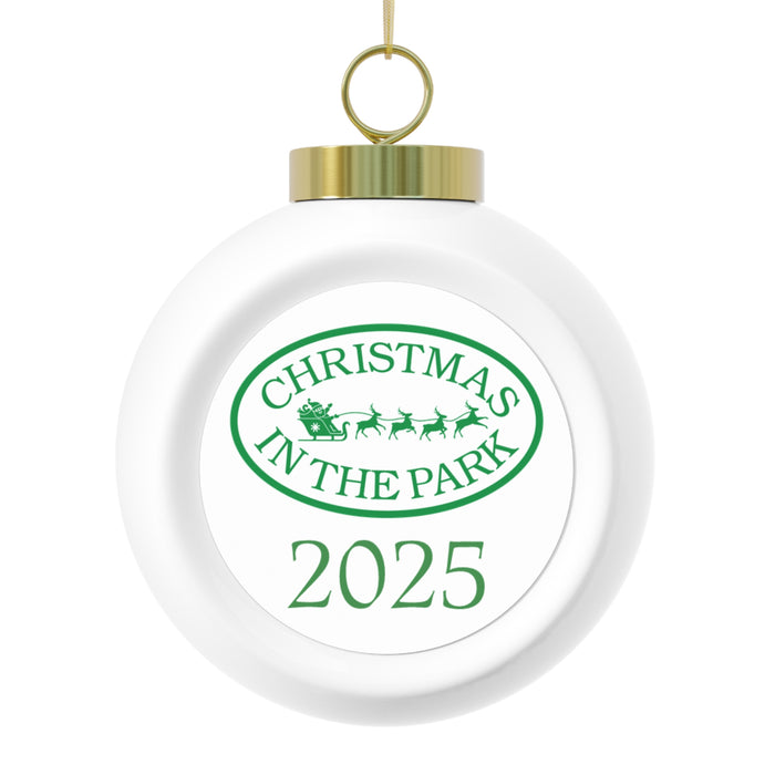 Ornament - 2025 Christmas in the Park Christmas Ball Ornament