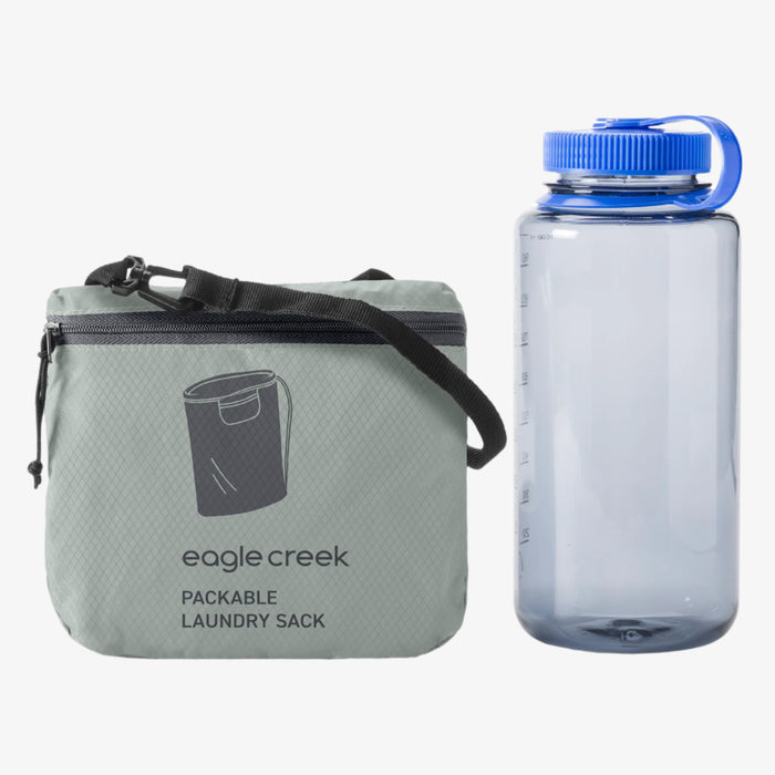 Storm Grey Laundry Sack Bag