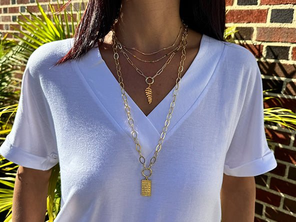 Palm Leaf Pendant | LINK, design your own