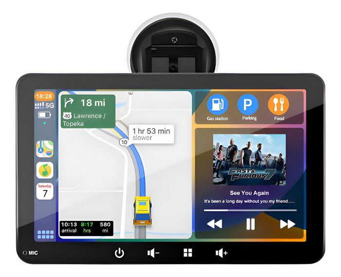 PANTALLA TÁCTIL CARRO APPLE CAR PLAY ANDROID AUTO WIFI BT