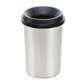 Papelera Evo Apariencia Metal 25 L Negro