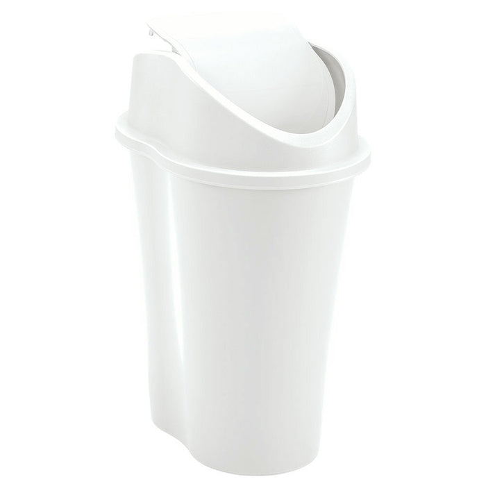 Papelera Style Tapa Vaiven 10 Litros Blanco