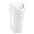 Papelera Style Tapa Vaiven 10 Litros Blanco