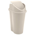 Papelera Style Tapa Vaiven 10 Litros Taupe