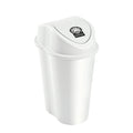 Papelera Style Tapa Vaiven 25 Litros Blanco