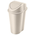 Papelera Style Tapa Vaiven 25 Litros Taupe
