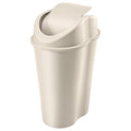 Papelera Style Tapa Vaiven 50 Litros Taupe