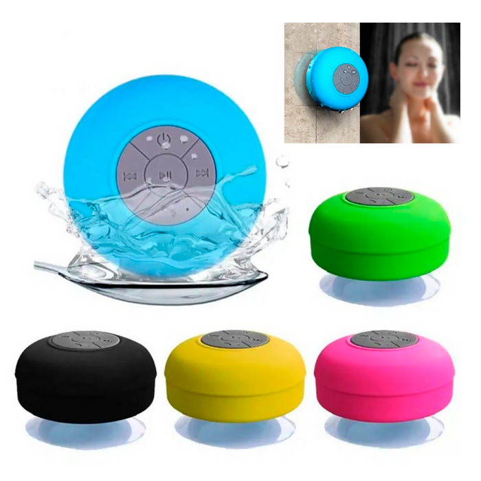 PARLANTE BLUETOOTH PARA DUCHA RESISTENTE AL AGUA