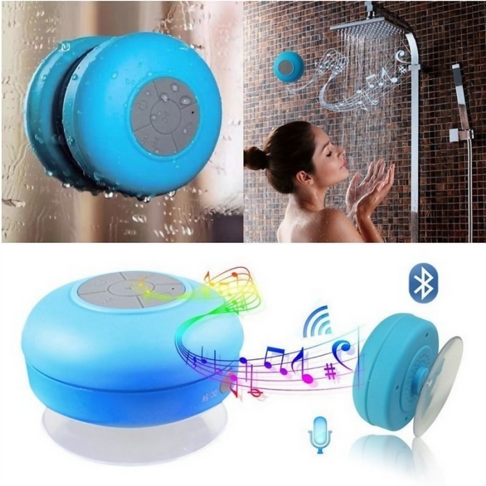 PARLANTE BLUETOOTH PARA DUCHA RESISTENTE AL AGUA