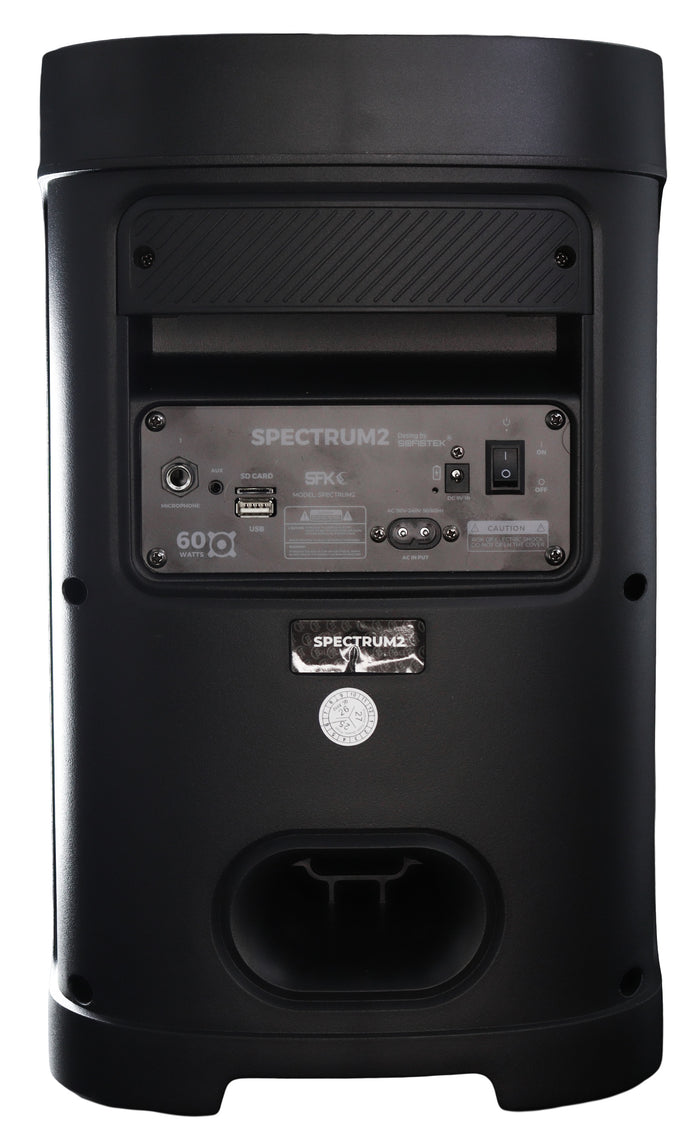 PARLANTE CABINA BLUETOOTH/USB/TF/AUX SPECTRUM2