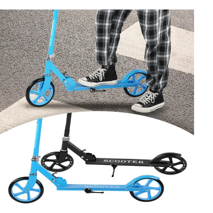PATINETA SCOOTER MONOPATÍN METÁLICA AJUSTABLE PLEGABLE 105C NIÑOS