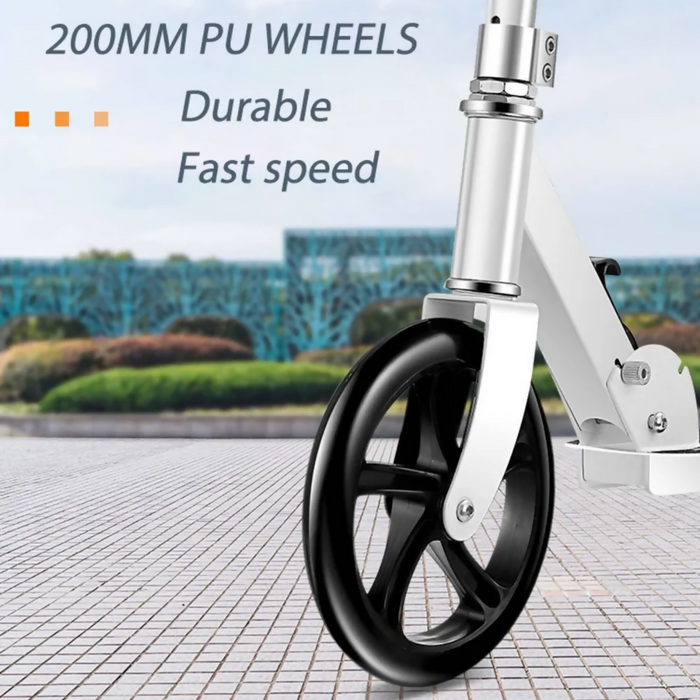 PATINETA SCOOTER MONOPATÍN METÁLICA AJUSTABLE PLEGABLE 105C NIÑOS