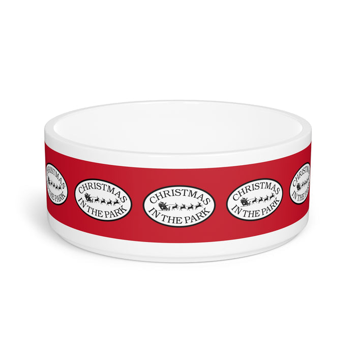 Pet Bowl - Christmas in the Park Design