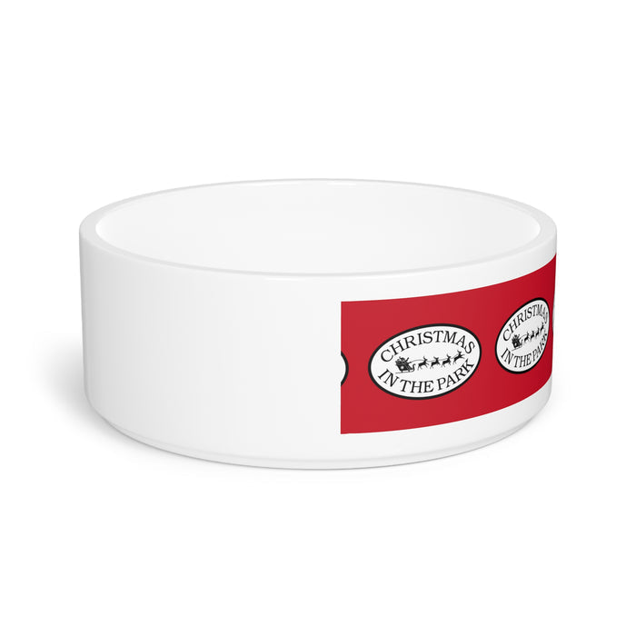 Pet Bowl - Christmas in the Park Design