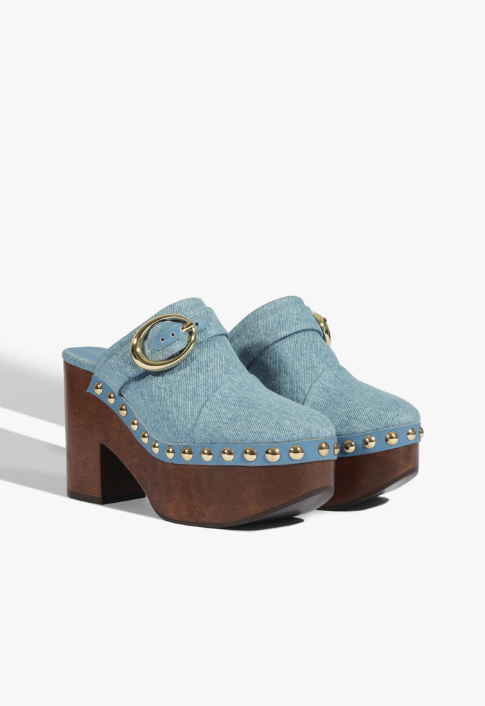 Piper Denim Pump - Schutz Shoes