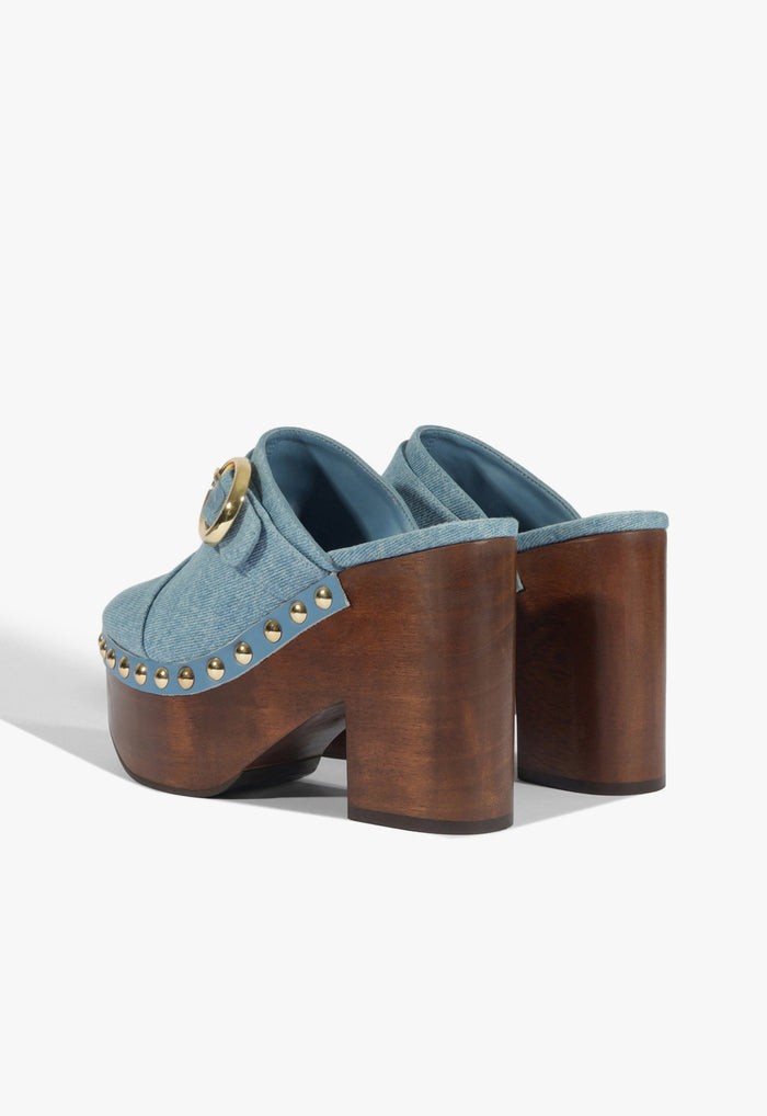 Piper Denim Pump - Schutz Shoes