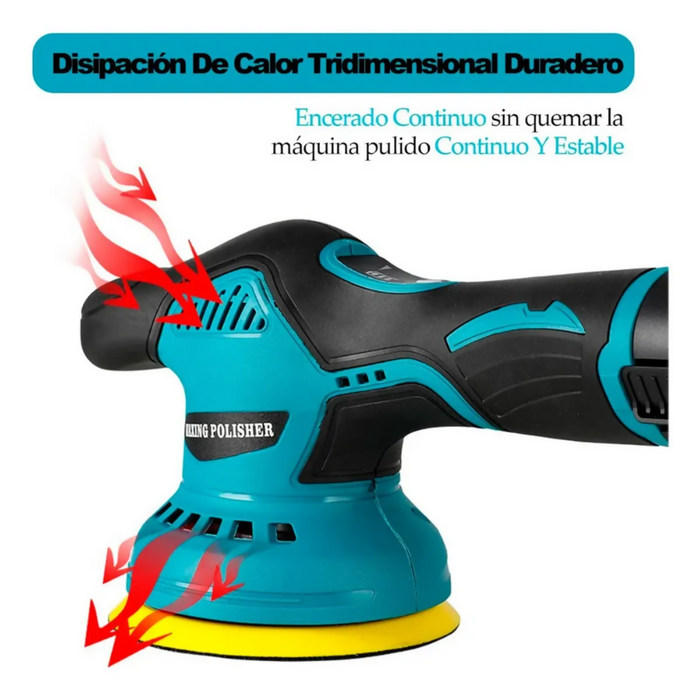 POLICHADORA BRILLADORA INALÁMBRICA MULTIFUNCIONAL POMOS 56V