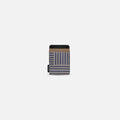 A Sherpani Porter Passport Credit Card Sleeve Wallet, front view showing card holders against a white background.  #color_passport-print