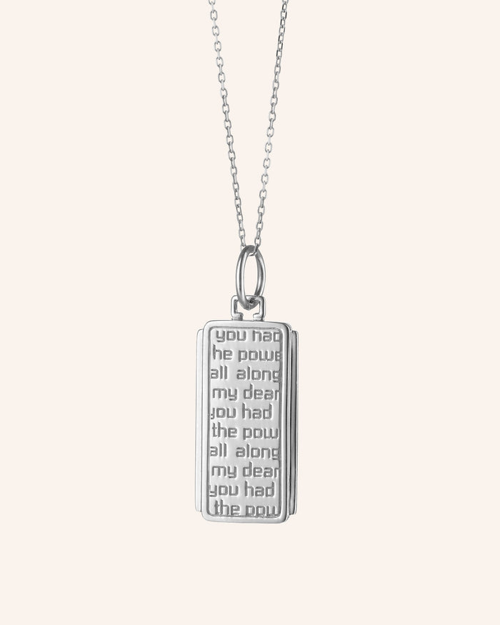 Sterling Silver Dorothy Medallion