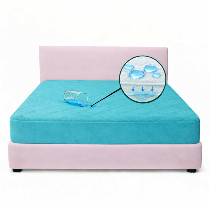 Protector colchon doble antifluido 140x190cm