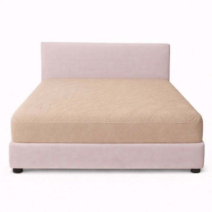 Protector colchon semidoble acolchado 120x190cm