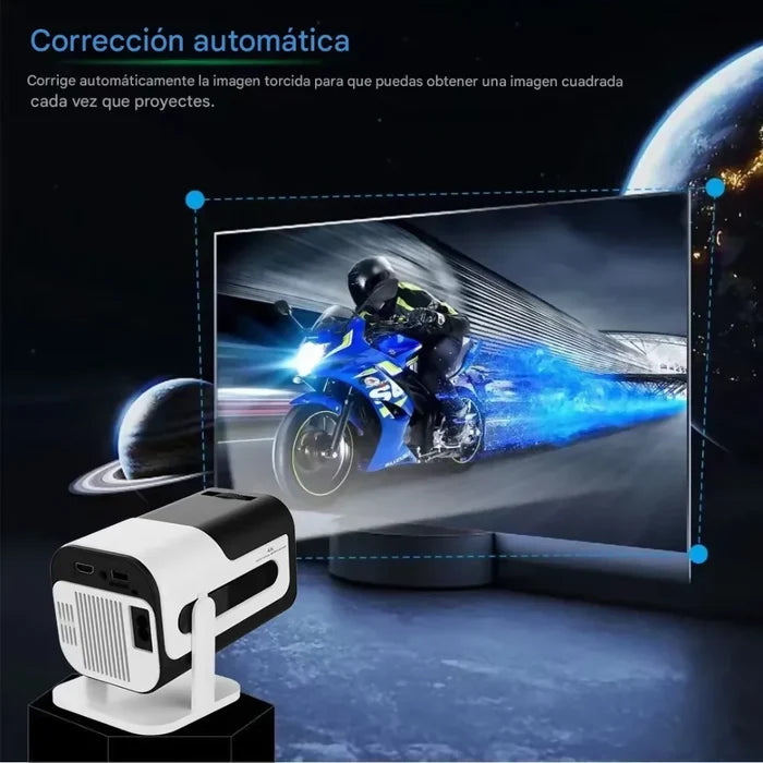 PROYECTOR 4K VIDEO BEAM WIFI BLUETOOTH JY320 CON CONTROLES ✅