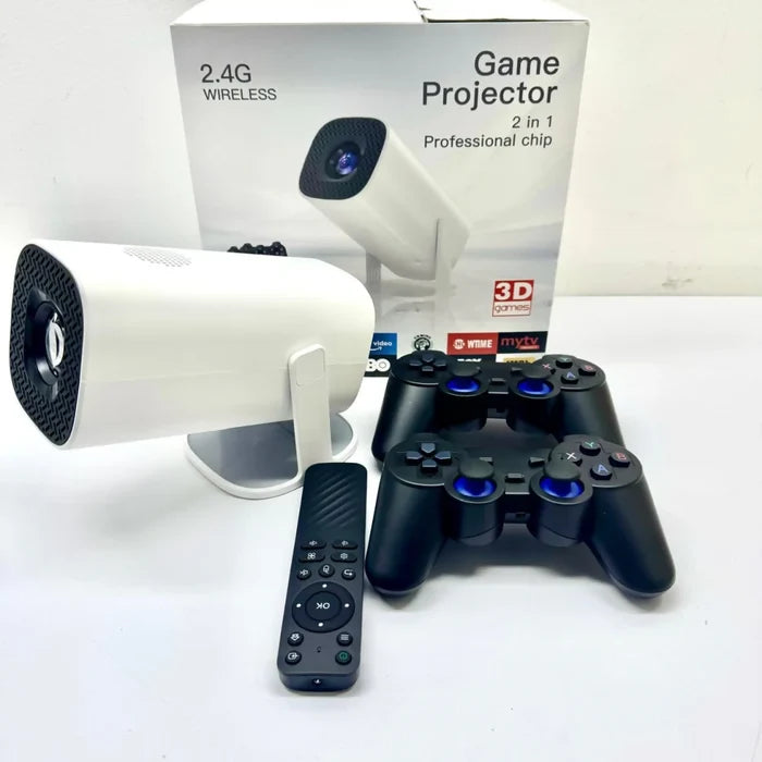PROYECTOR VIDEO BEAM WIFI 5G ANDROID GAME 2 CONTROLES P30 🎥✨