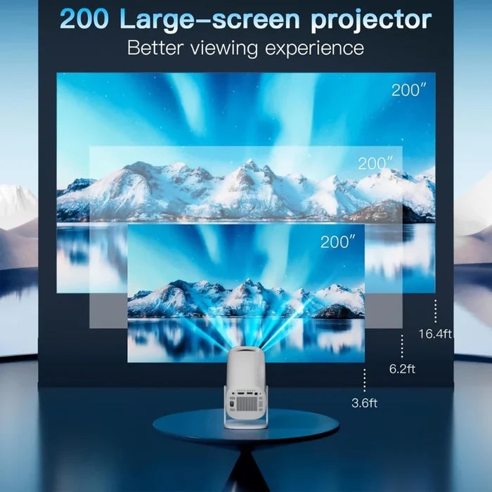 PROYECTOR VIDEO BEAM WIFI 5G ANDROID GAME 2 CONTROLES P30 🎥✨