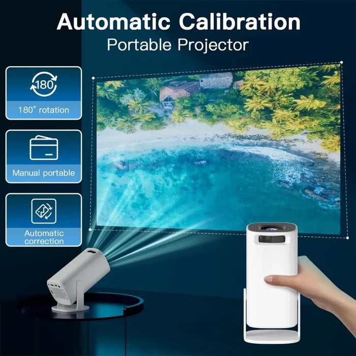 PROYECTOR VIDEO BEAM WIFI 5G ANDROID GAME 2 CONTROLES P30 🎥✨