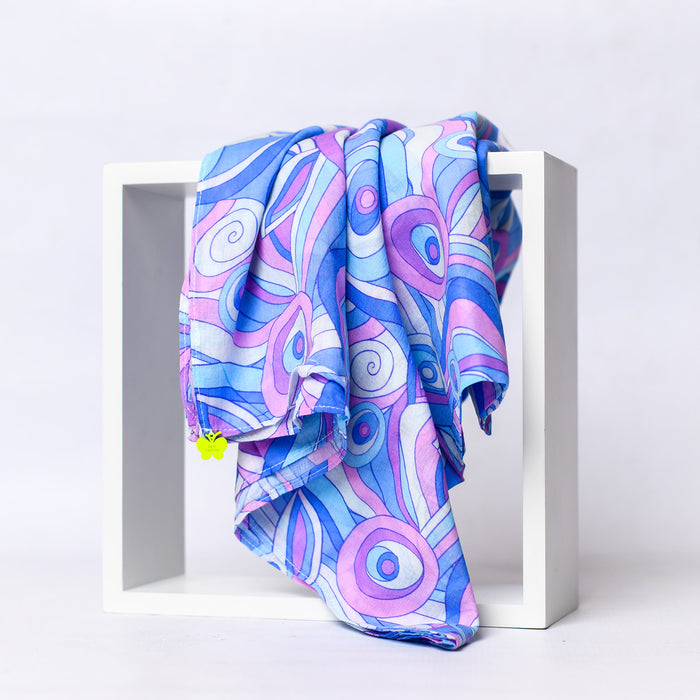 Blue and Purple