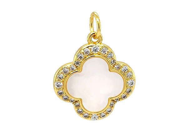 Quatrefoil Mother of Pearl Pendant | LINK, design your own