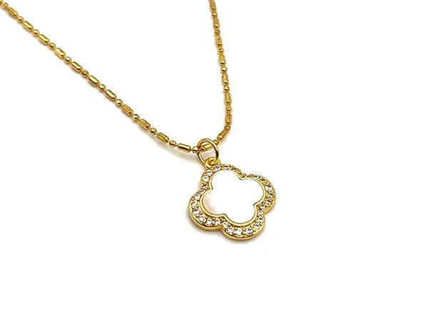 Quatrefoil Mother of Pearl Pendant | LINK, design your own