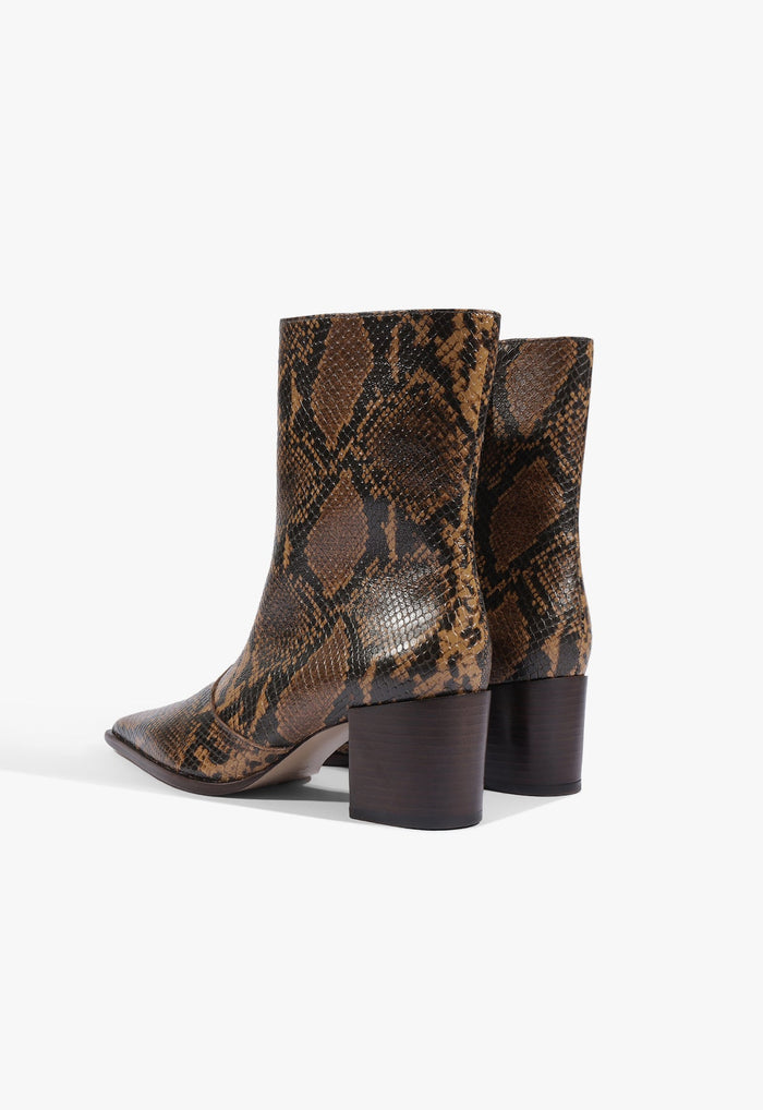 Raffaela Mid Leather Bootie - Schutz Shoes