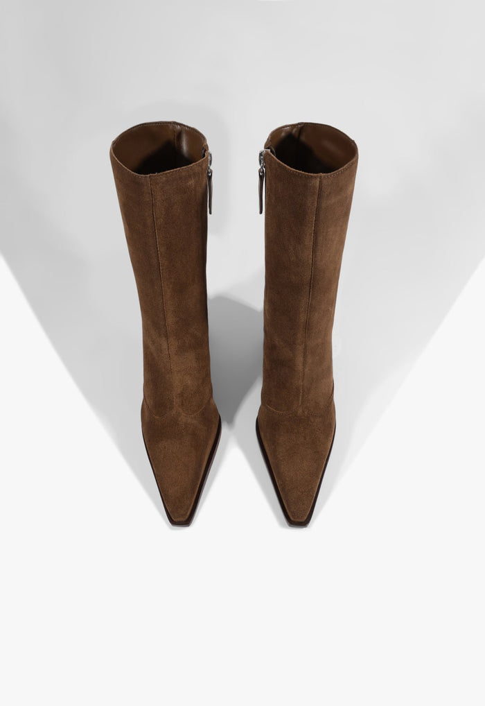 Raffaela Suede Bootie - Schutz Shoes