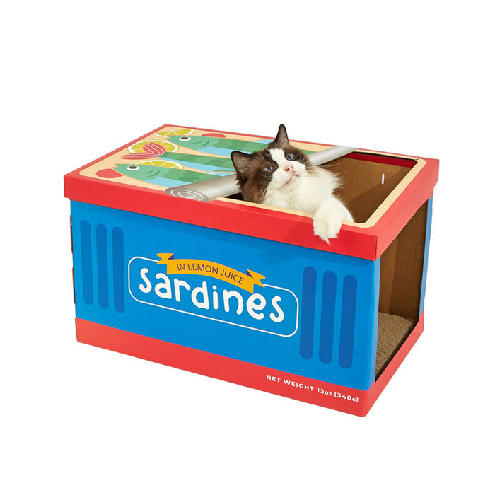 RASCADOR DE CAJA DE SARDINAS ENLATADAS