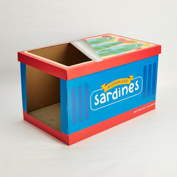 RASCADOR DE CAJA DE SARDINAS ENLATADAS