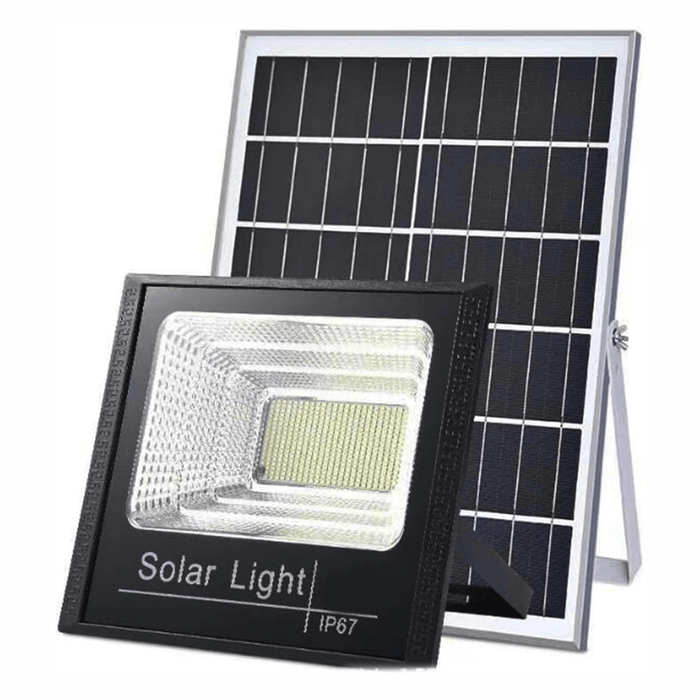 REFLECTOR SOLAR 1200W CONTROL REMOTO SENSOR DE OSCURIDAD JORTAN