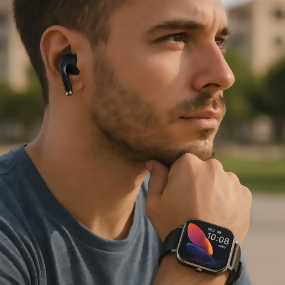 RELOG INTELIGENTE SMART WATCH AUDIFONOS INALAMBRICOS PRO X10