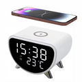RELOJ DESPERTADOR CON PANTALLA DIGITAL CARGA INALÁMBRICA Y23