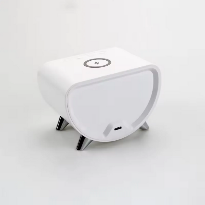RELOJ DESPERTADOR CON PANTALLA DIGITAL CARGA INALÁMBRICA Y23