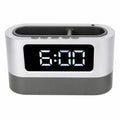 RELOJ MESA PANTALLA DIGITAL PORTA LAPICEROS MULTIFUNCIONAL MODERNO OFICINA