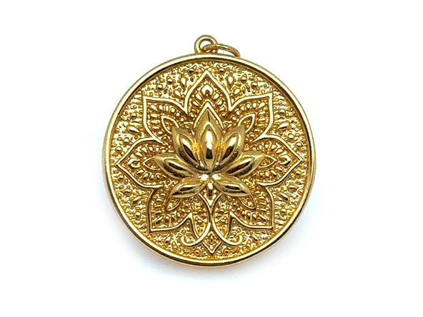 Sacred Lotus Medallion | LINK, design your own