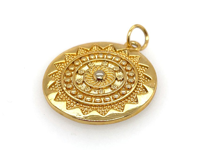 Set #3 GOLD: Elegant Paperclip Aqua Infinity Sundial Large North Star