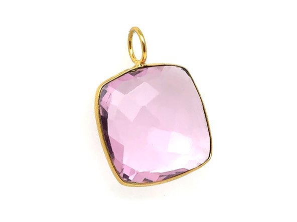 Set #4 GOLD: Small Paperclip Pink Infinity Triple Heat Mother of Pearl Star